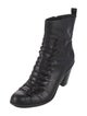 Alexander Wang Leather Combat Boots