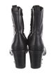 Alexander Wang Leather Combat Boots