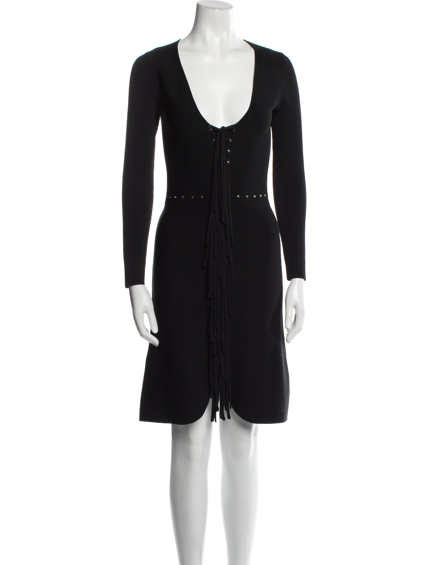 Alexander Wang Scoop Neck Knee-Length Dress