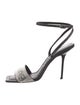 Alexander Wang Leather Graphic Print Sandals