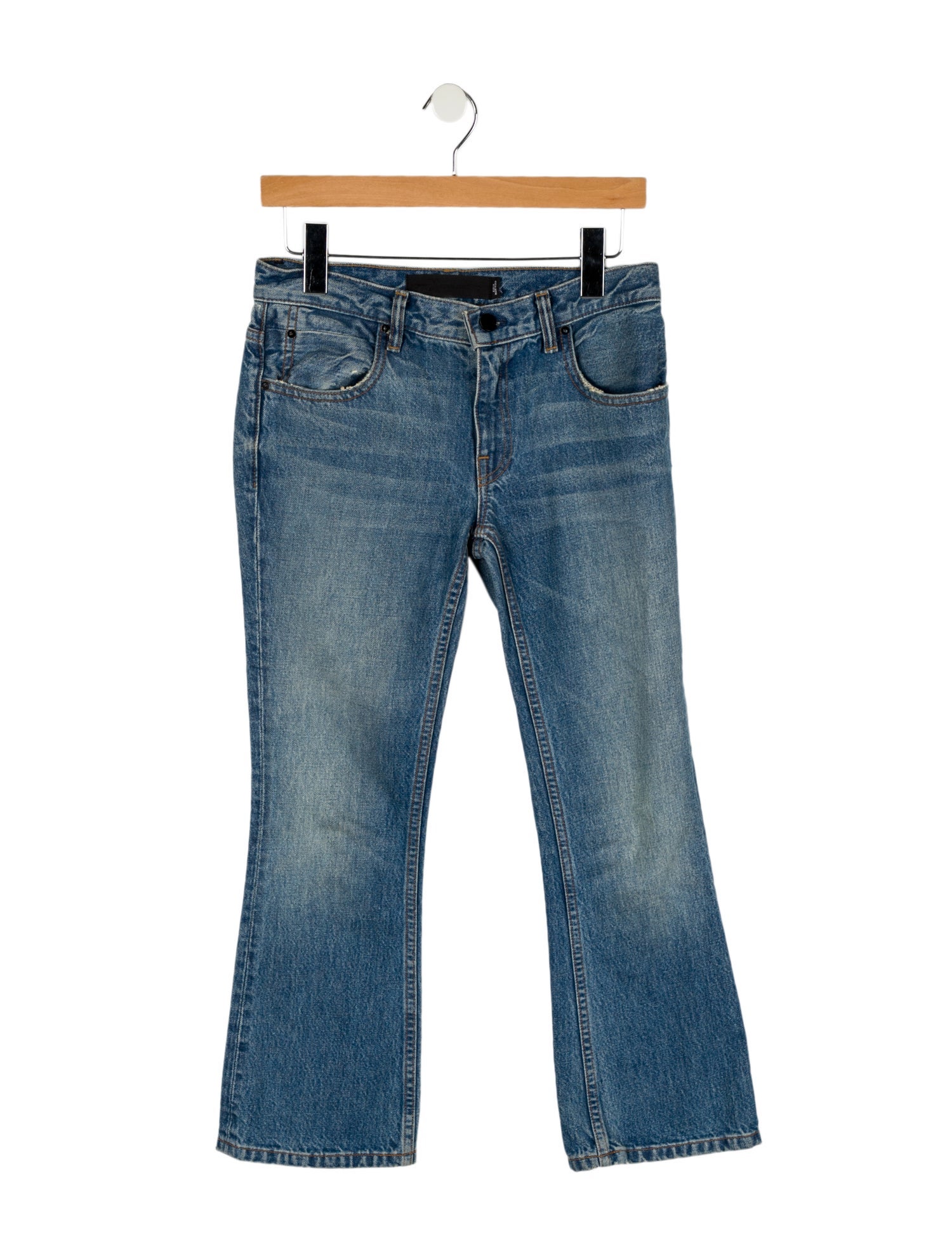 Alexander Wang High-Rise Wide Leg Jeans