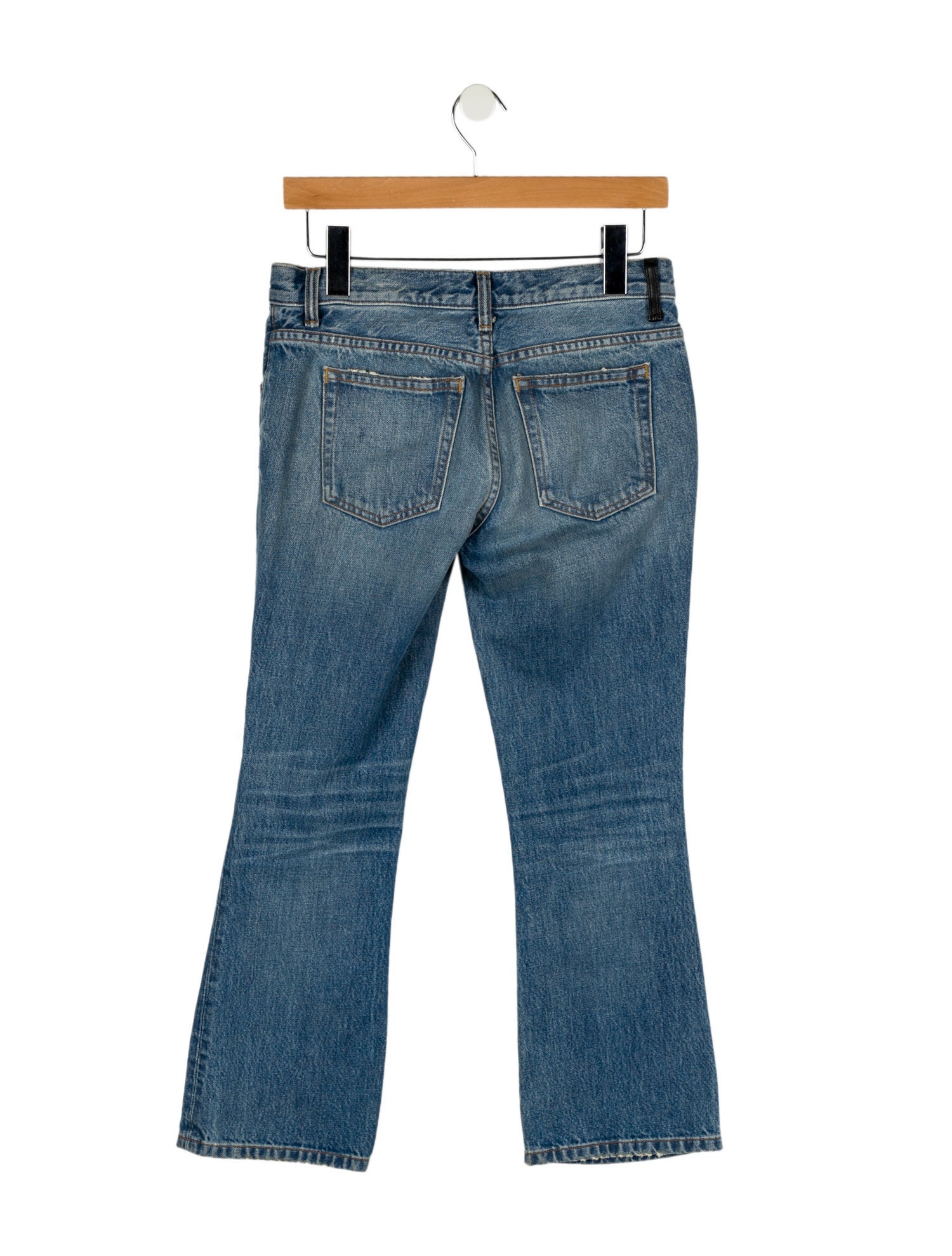 Alexander Wang High-Rise Wide Leg Jeans