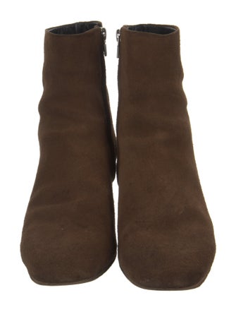 Alexander Wang Suede Combat Boots