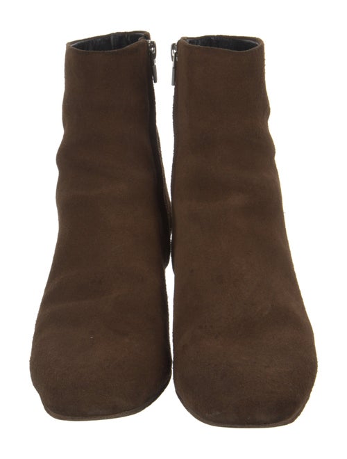 Alexander Wang Suede Combat Boots