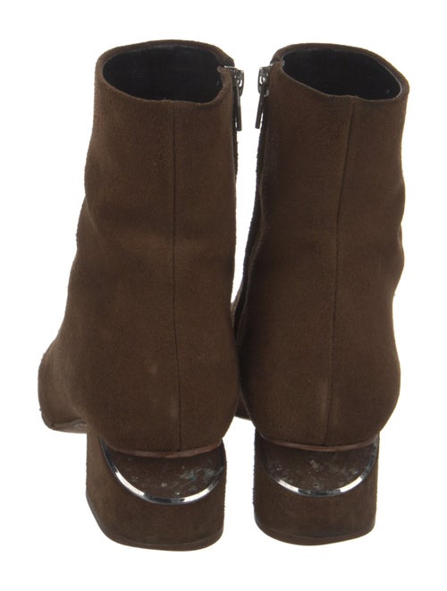 Alexander Wang Suede Combat Boots