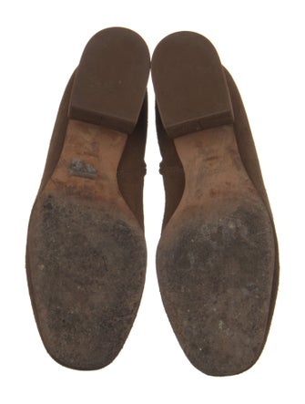 Alexander Wang Suede Combat Boots