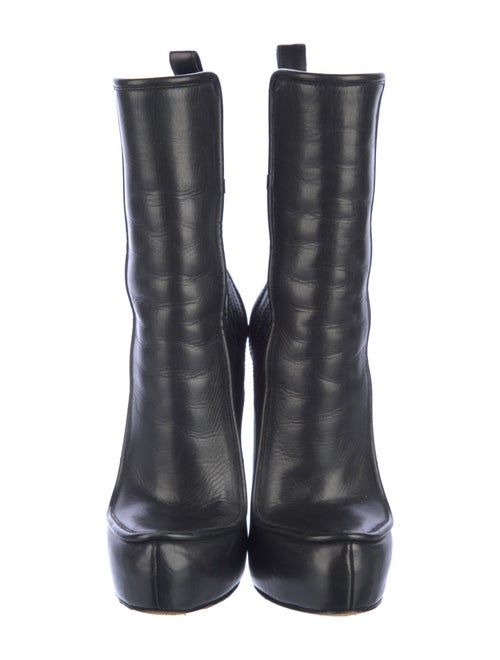Alexander Wang Leather Sock Boots