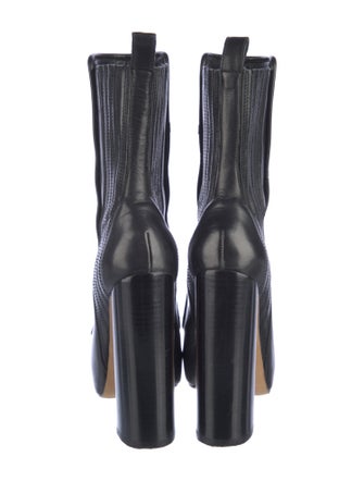 Alexander Wang Leather Sock Boots