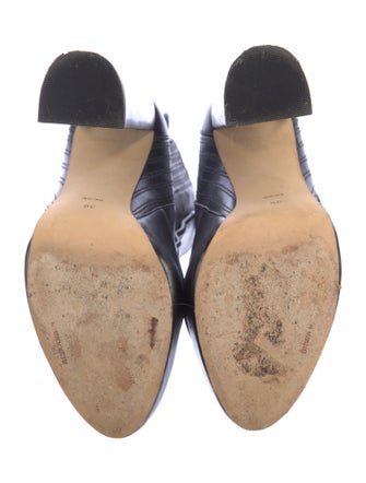 Alexander Wang Leather Sock Boots
