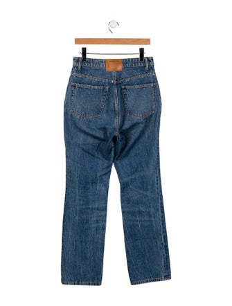 Alexander Wang High-Rise Wide Leg Jeans