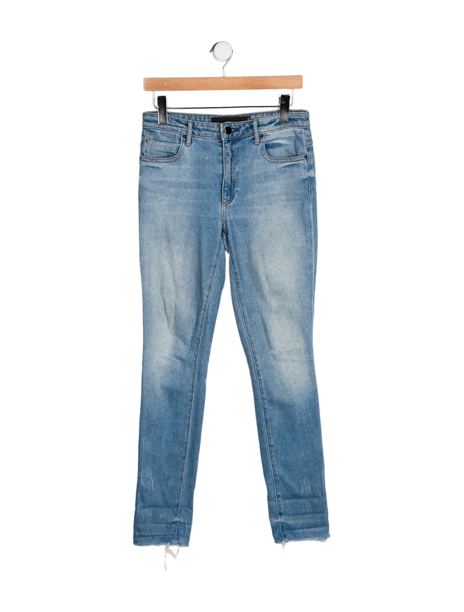 Alexander Wang Mid-Rise Skinny Leg Jeans