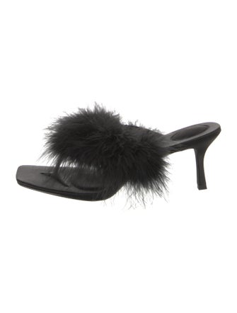 Alexander Wang Satin Slides