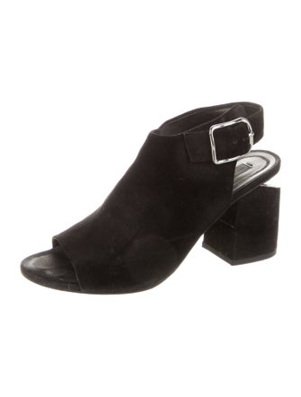 Alexander Wang Suede Slingback Sandals