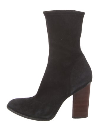 Alexander Wang Suede Sock Boots