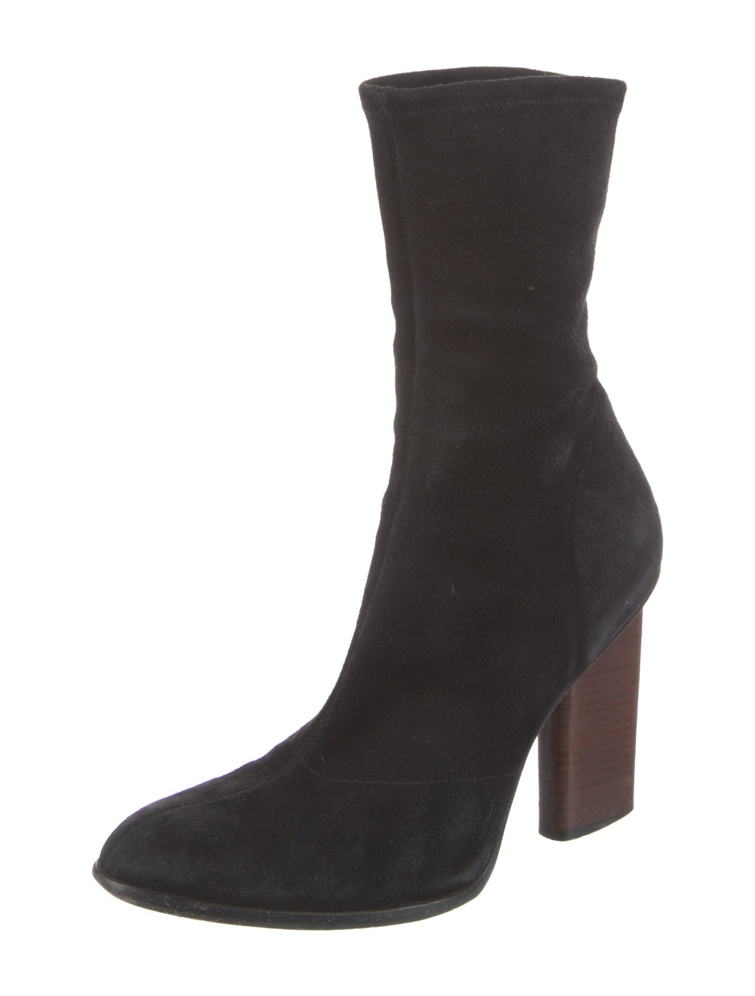 Alexander Wang Suede Sock Boots