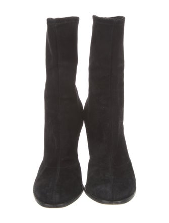 Alexander Wang Suede Sock Boots
