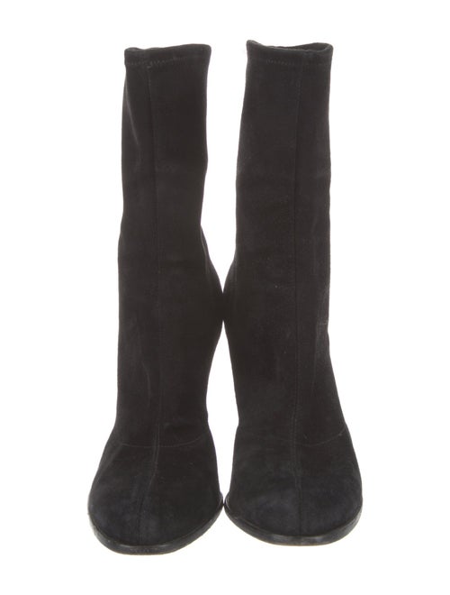 Alexander Wang Suede Sock Boots