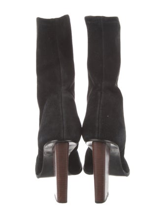 Alexander Wang Suede Sock Boots