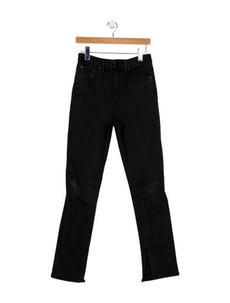 Alexander Wang High-Rise Straight Leg Jeans