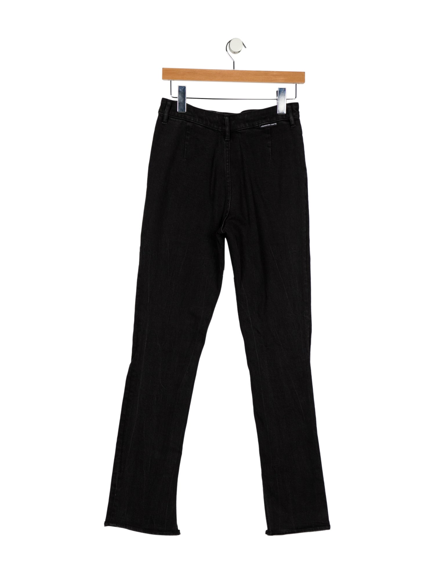 Alexander Wang High-Rise Straight Leg Jeans