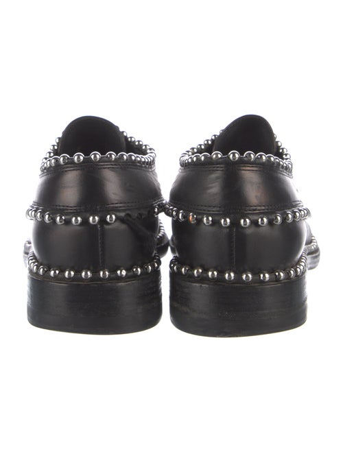 Alexander Wang Leather Studded Accents Oxfords