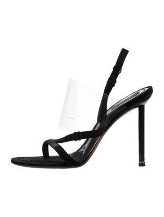 Alexander Wang PVC Slingback Sandals