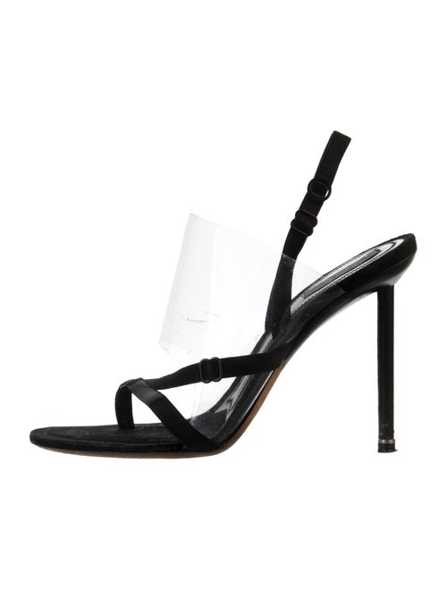 Alexander Wang PVC Slingback Sandals