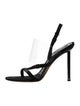 Alexander Wang PVC Slingback Sandals