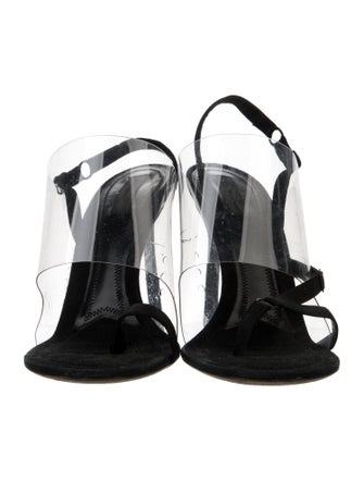 Alexander Wang PVC Slingback Sandals