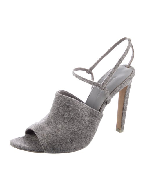 Alexander Wang Wool Slingback Sandals