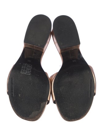Alexander Wang Leather Printed Slides