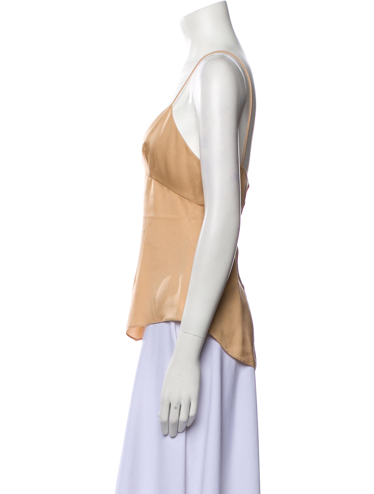 Alexander Wang Nylon V-Neck Top