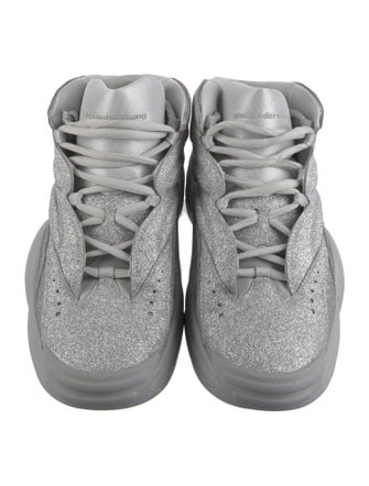 Alexander Wang Glitter Glitter Accents Chunky Sneakers