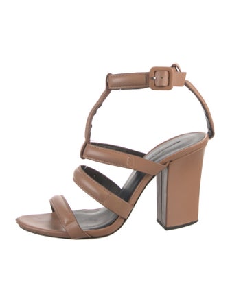 Alexander Wang Leather Gladiator Sandals