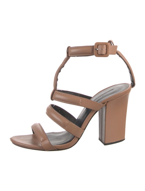 Alexander Wang Leather Gladiator Sandals