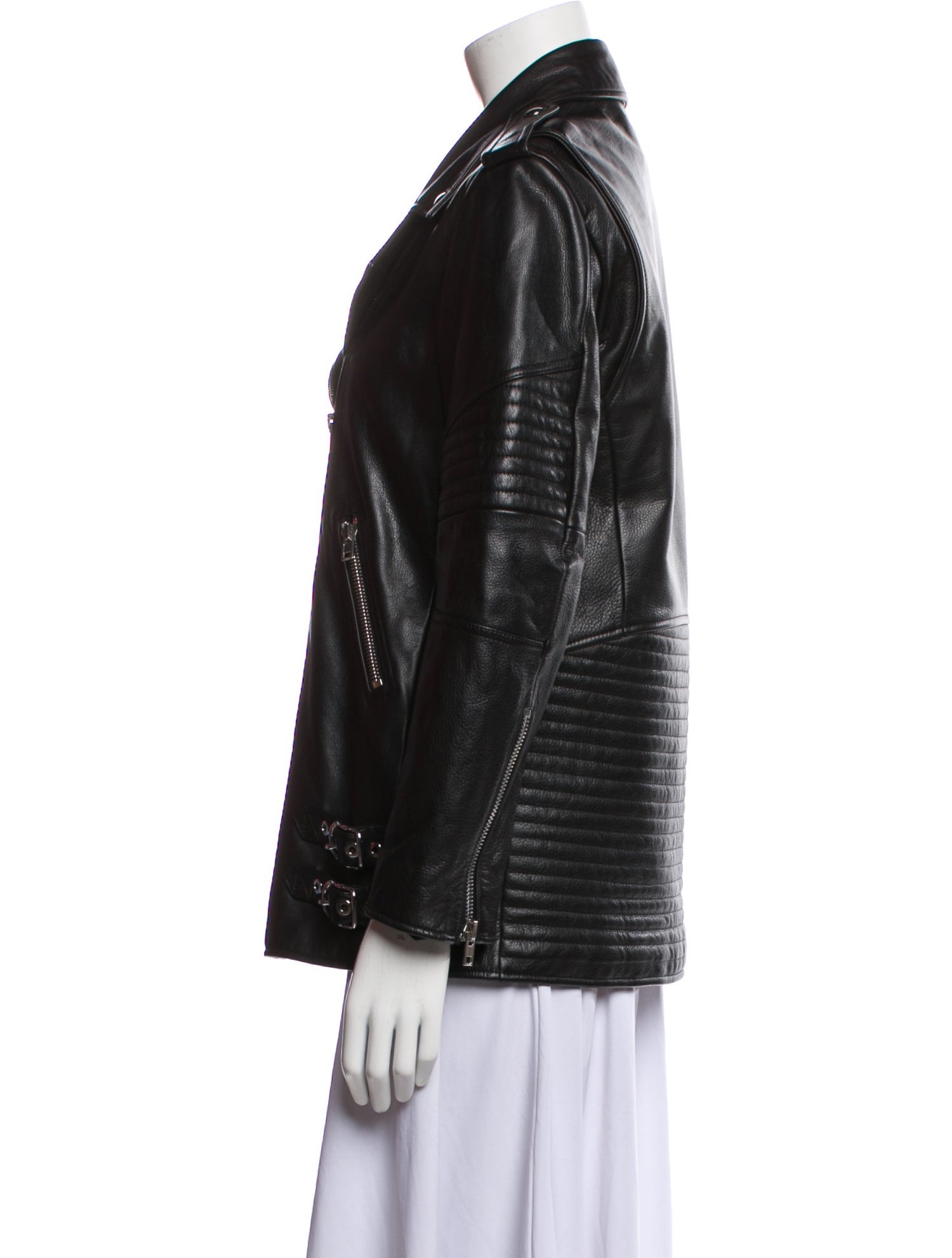 Alexander Wang Leather Biker Jacket