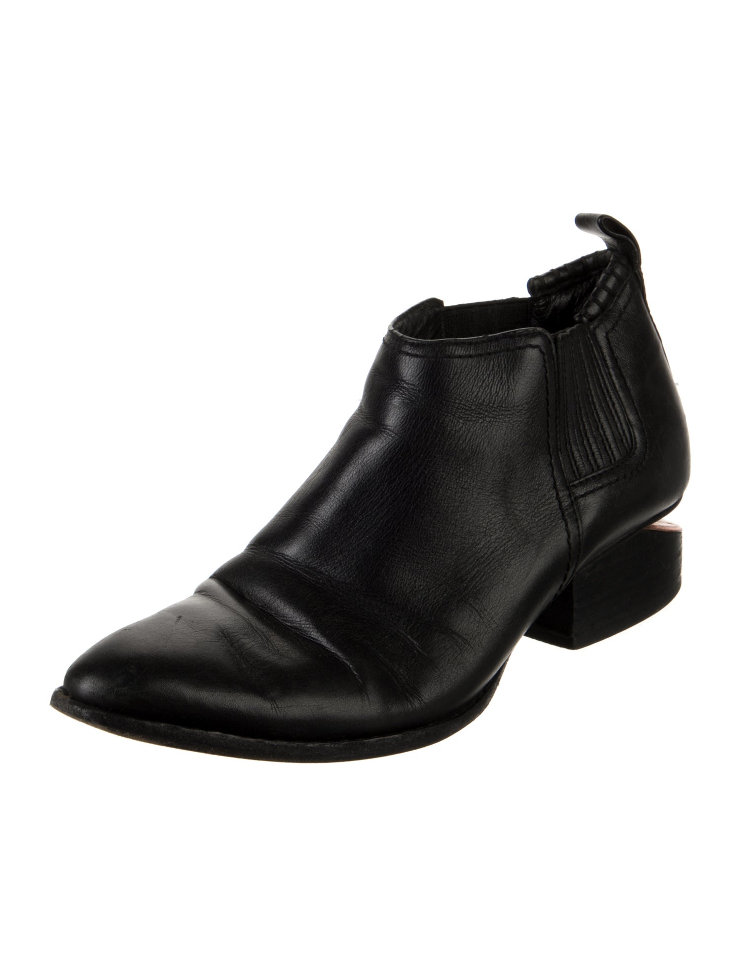 Alexander Wang Leather Chelsea Boots