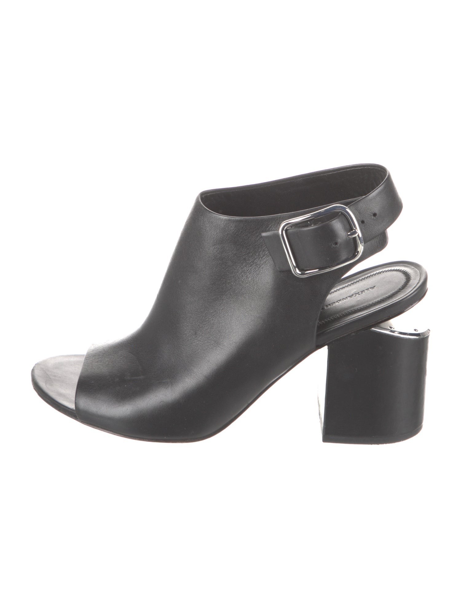 Alexander Wang Leather Slingback Sandals