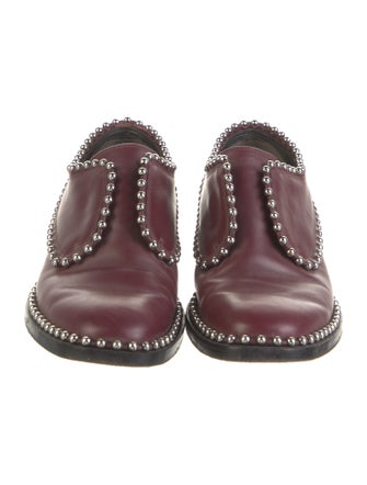 Alexander Wang Leather Studded Accents Oxfords