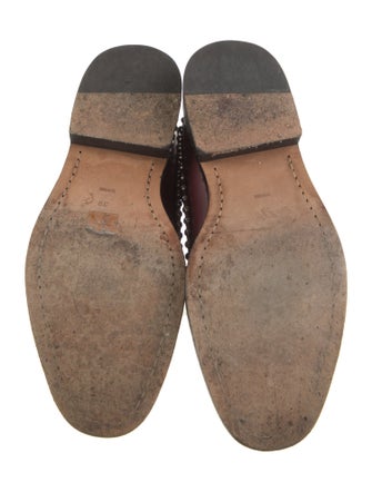 Alexander Wang Leather Studded Accents Oxfords