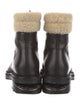 Alexander Wang Leather Printed Combat Boots