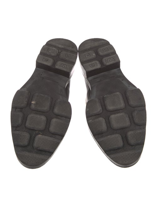 Alexander Wang Leather Printed Combat Boots