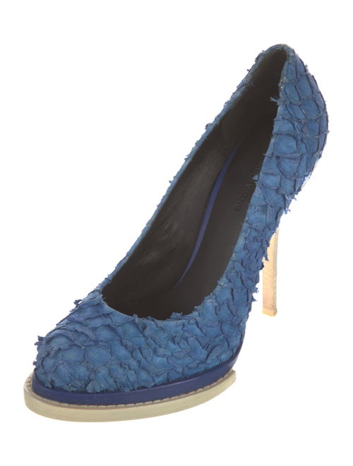 Alexander Wang Suede Distressed Accents Pumps