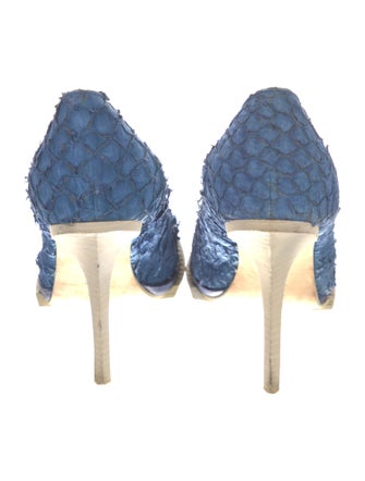 Alexander Wang Suede Distressed Accents Pumps