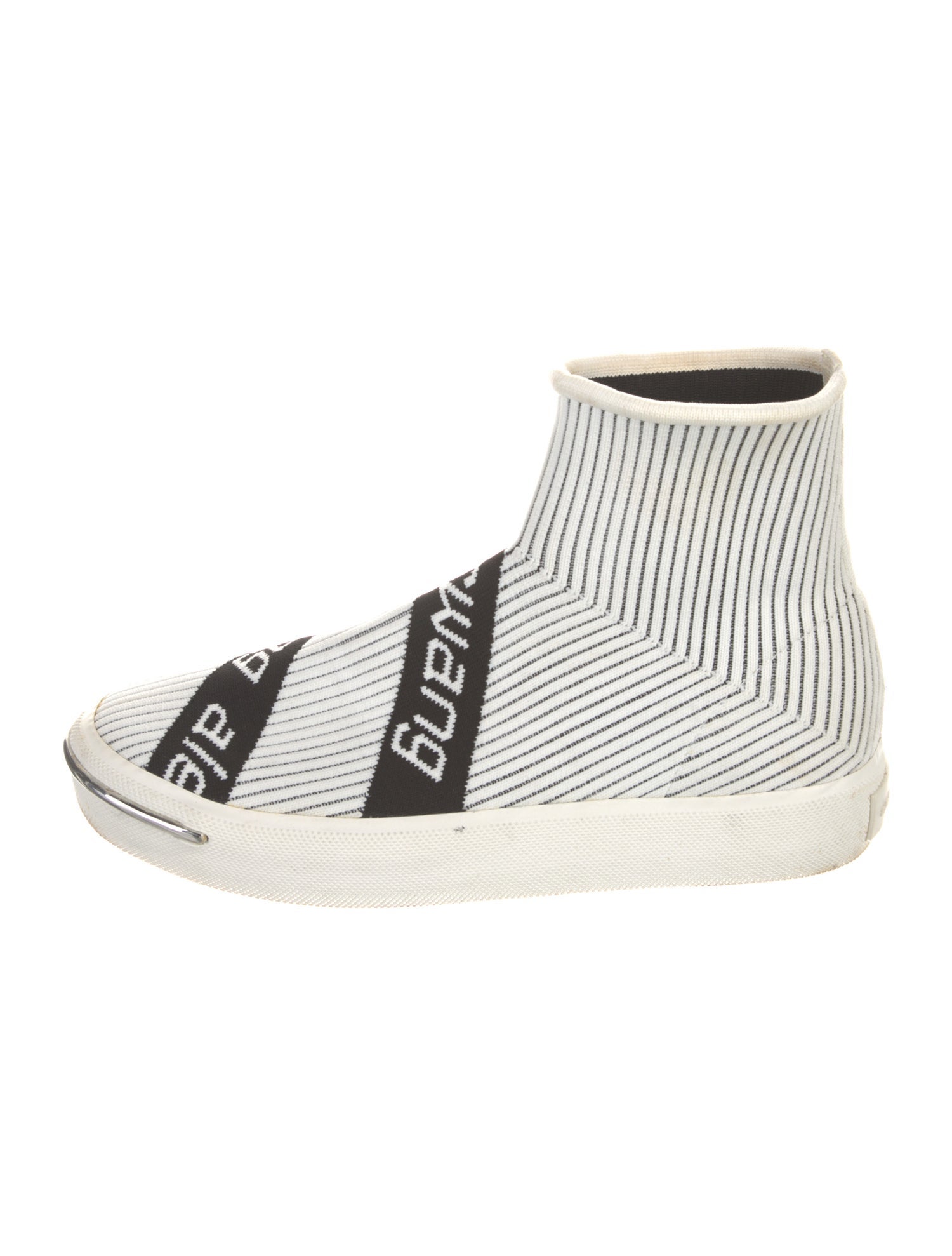 Alexander Wang Striped Sock Sneakers