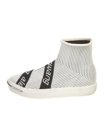 Alexander Wang Striped Sock Sneakers