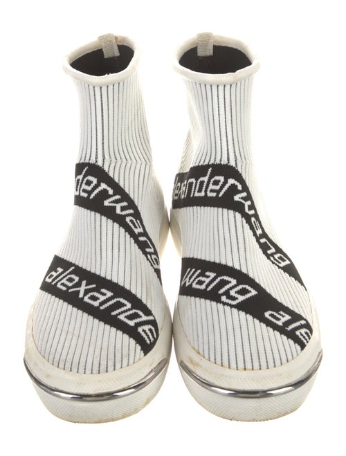 Alexander Wang Striped Sock Sneakers