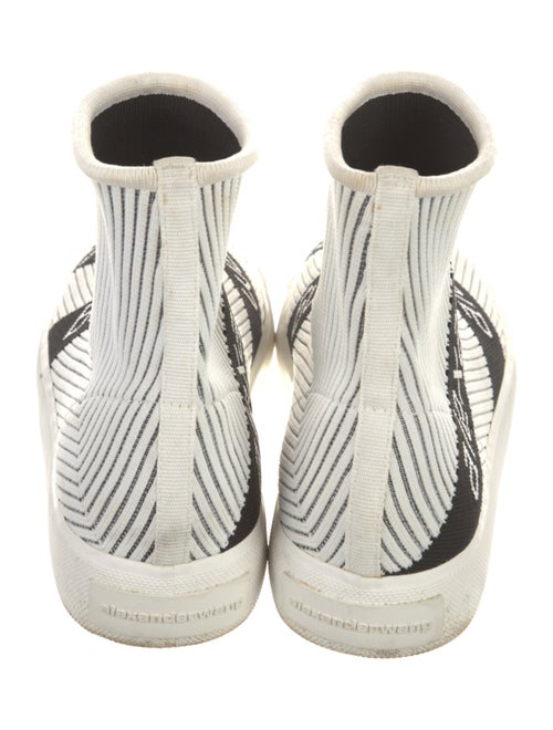 Alexander Wang Striped Sock Sneakers