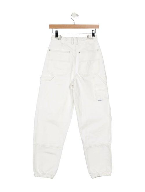 Alexander Wang High-Rise Straight Leg Jeans
