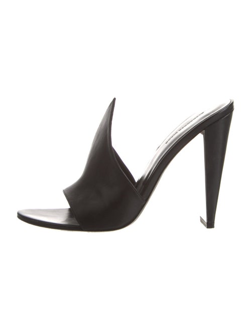 Alexander Wang Leather Slides